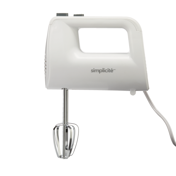 Simplicité 5-Speed Hand Mixer, White R7