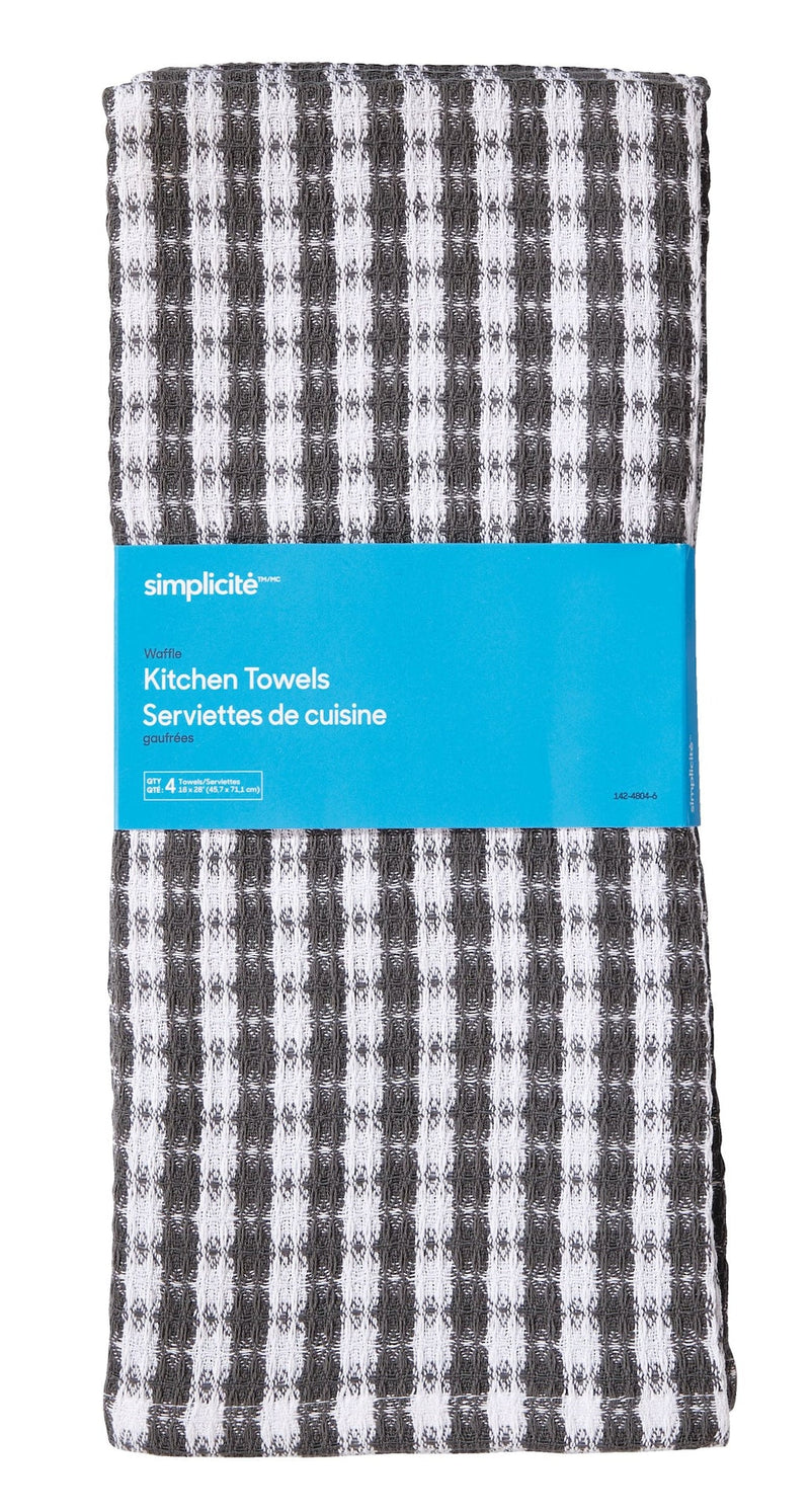 Simplicite Waffle Dishcloths, 4-pk N9