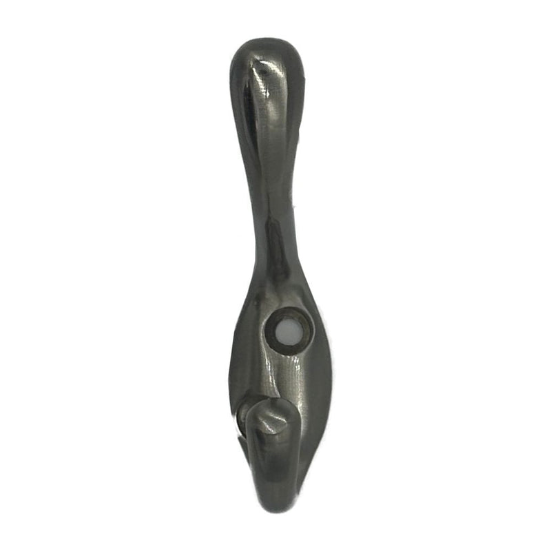 Single Hook, 3.5", Matte Nickel, 3pk K5