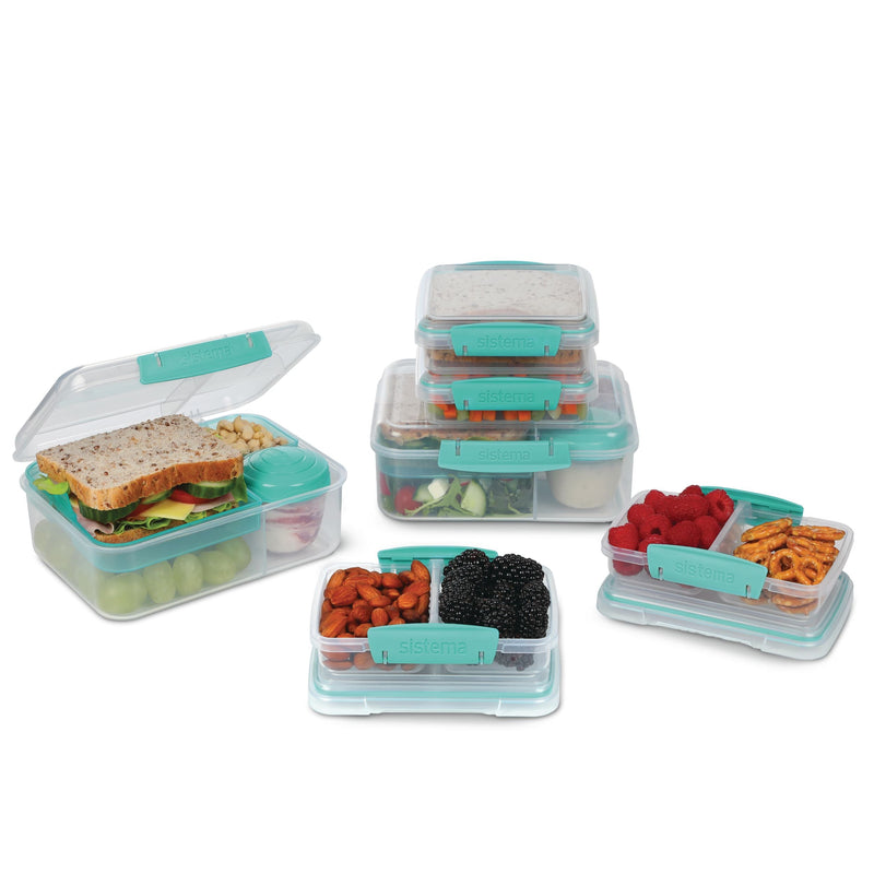 Sistema Bento To-Go Box, 6-pk, Assorted Colours P5