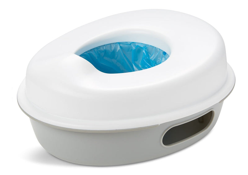 Skip Hop Go Time 3-in-1 Potty Training Toilet, White, Ages 18m+ Y7