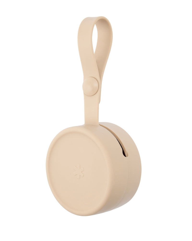Skiphop Silicone BPA-Free Pacifier Case, Beige P3