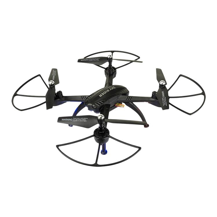 Sky Rider X-11 Stratosphere Quadcopter Drone with Wi-Fi Camera, Black Q3