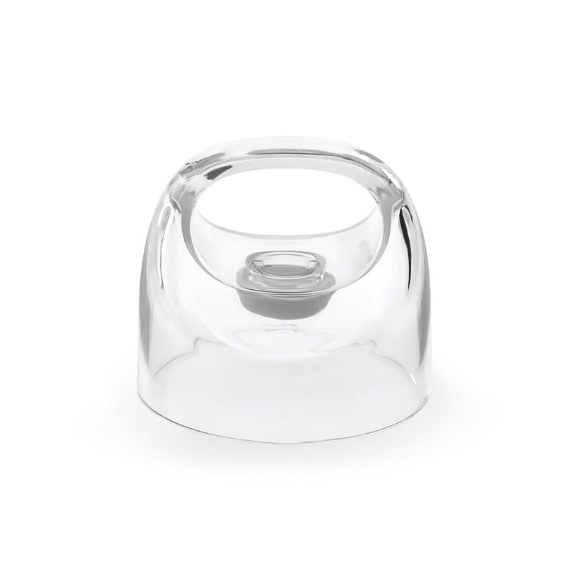 SMEG 300W Stainless Steel Personal Jar Blender, Clear S5