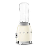 SMEG 300W Stainless Steel Personal Jar Blender, Cream