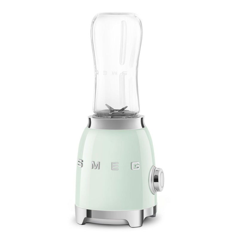 SMEG 300W Stainless Steel Personal Jar Blender, Pastel Green E6