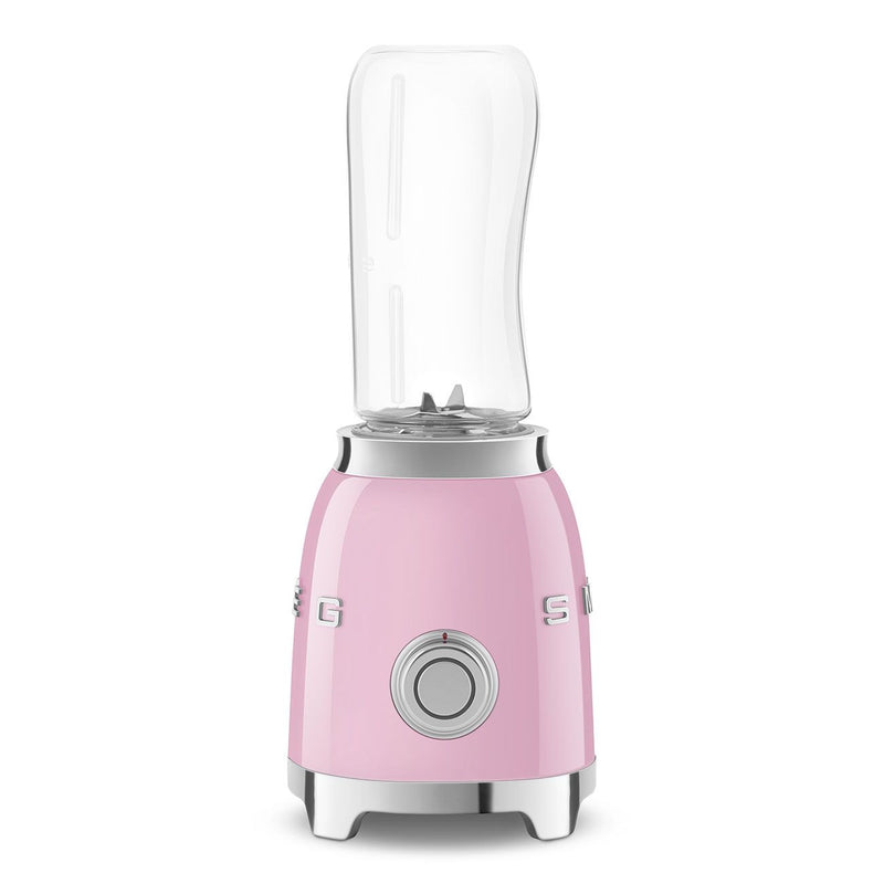 SMEG 300W Stainless Steel Personal Jar Blender, Pink O5