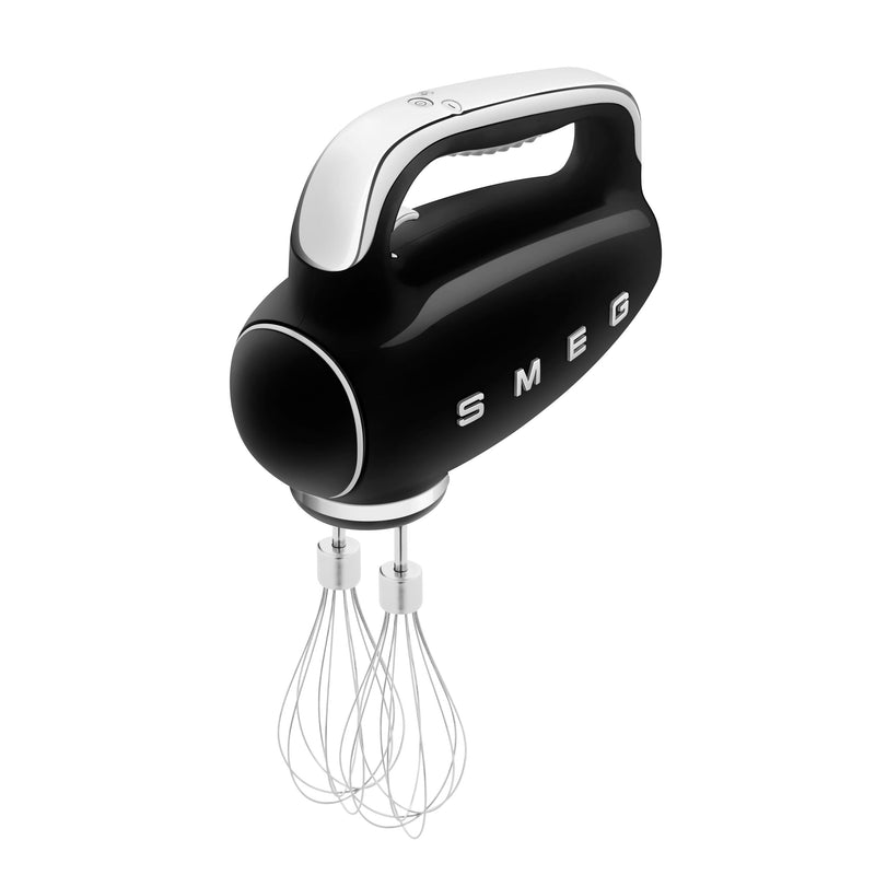 Smeg 50s Retro Style Electric 9-Speed Hand Mixer with Dough Hook & Whisk W7