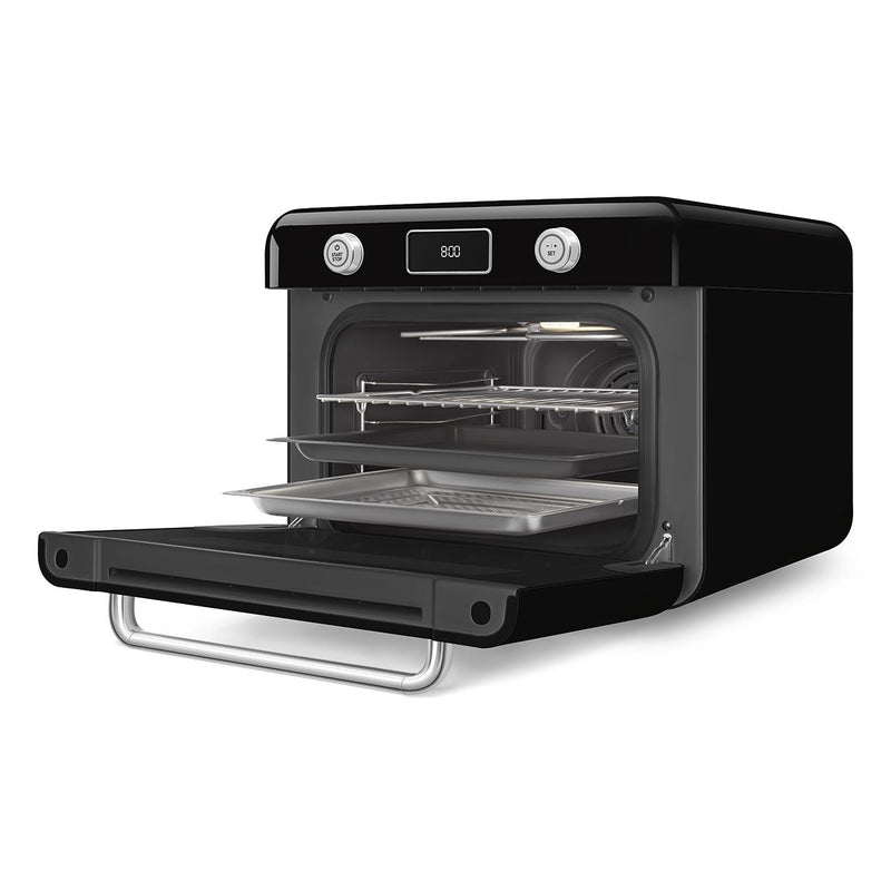 SMEG Combi Multifunction Steam Oven with Airfry, Black D2
