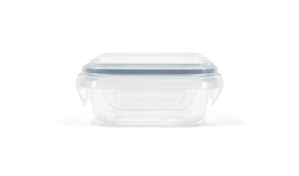 Snaplock Clear Rectangular Clear Food Storage Container, Nestable, 250-mL N8