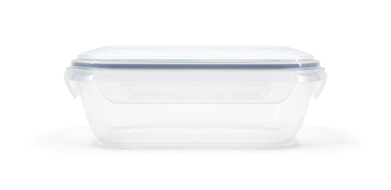 Snaplock Clear Rectangular Clear Food Storage Container with Leakproof Lid, Nestable, 1.3-L A1