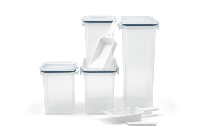Snaplock Pantry Modular Glasslock Food Storage Container Starter Set, 4-pc R4