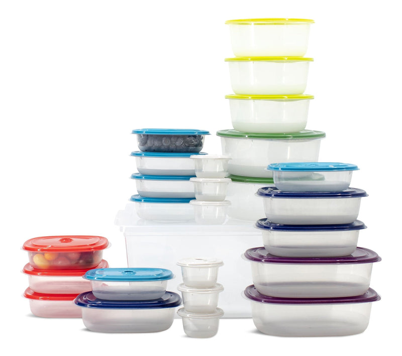 Snaptop Polypropylene Food Storage Container Set with Lids, 26 Count X2