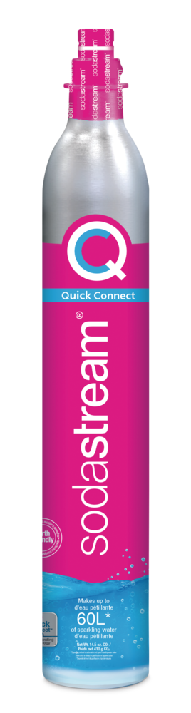 SodaStream CO2 Quick Connect Carbonator, 60-L, Exchange Program M1