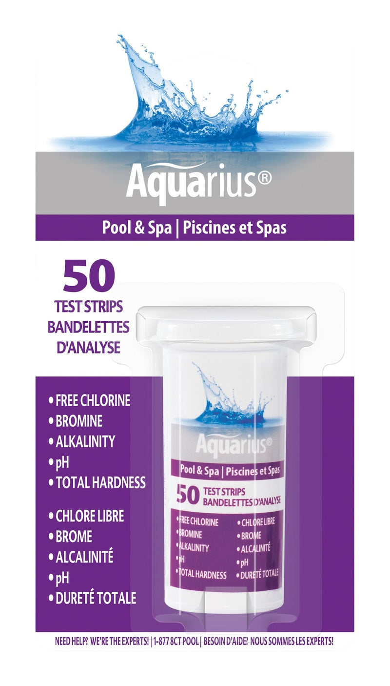 Sodium Chloride Pool & Spa Test Strips, 50-pk L1