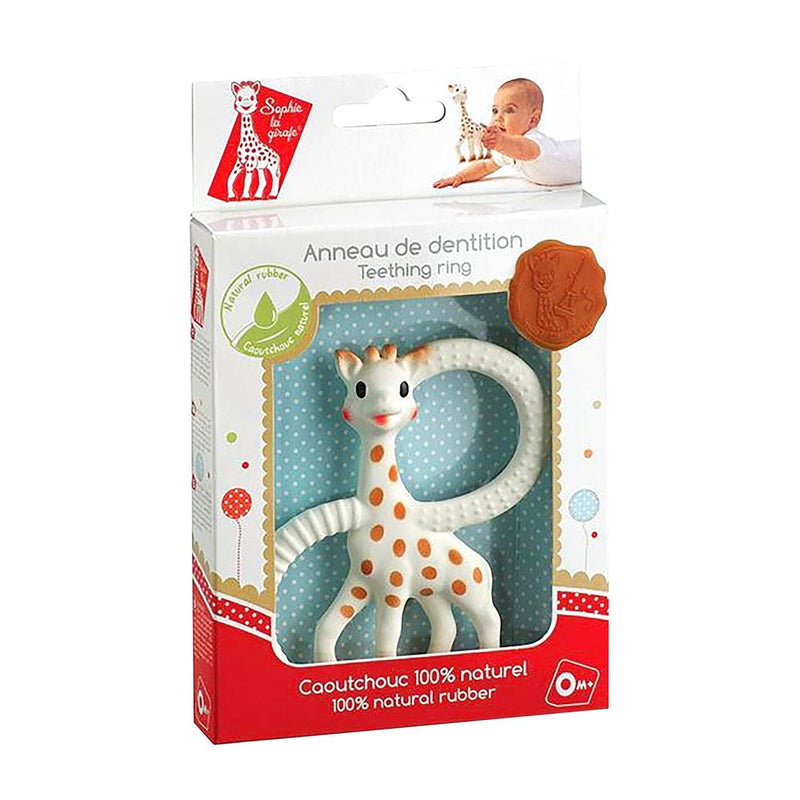Sophie La Girafe Teether Ring Toy for Babies, Ages 0-3m X0