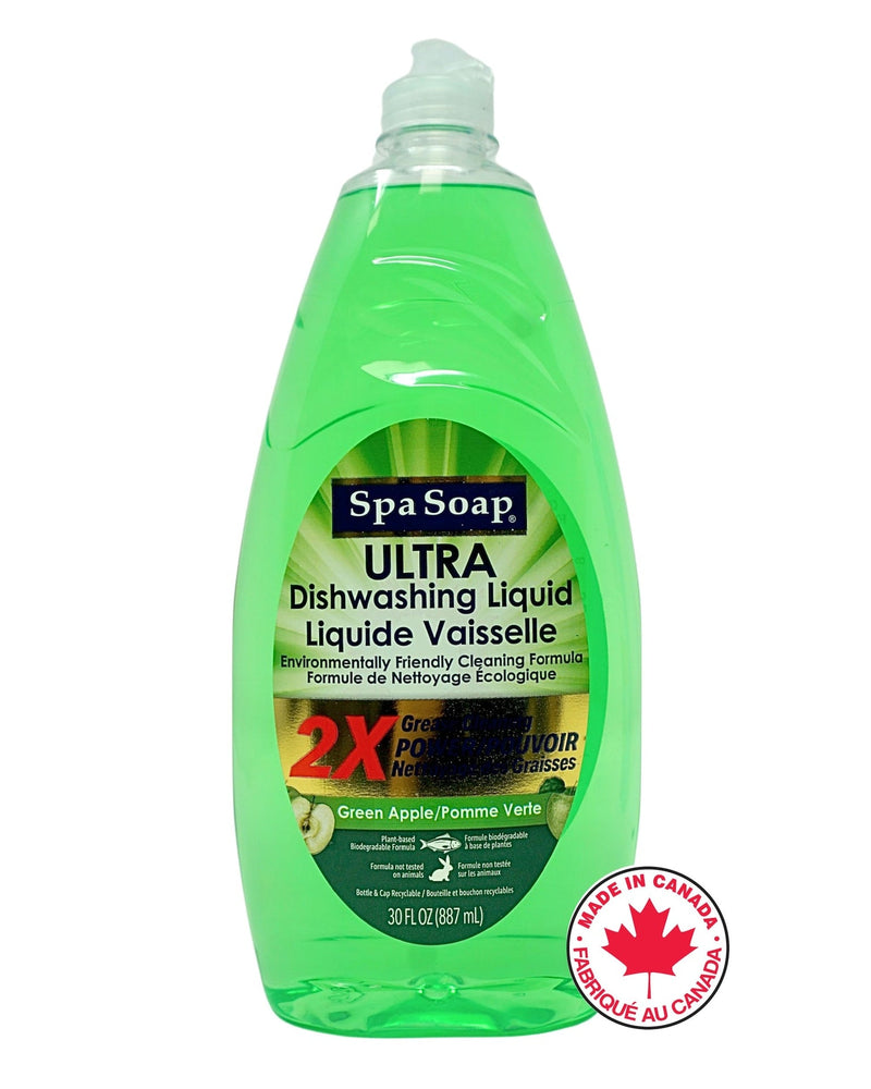 Spa Soap Ultra Liquid Dish Soap Detergent, Assorted Scents, 887-mL F4