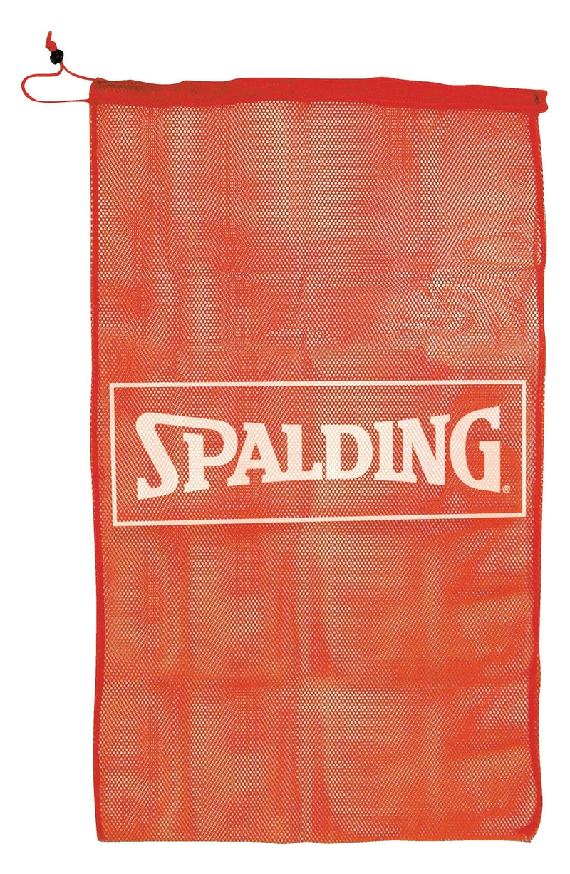 Spalding Mesh Sporting Equipment, Gear & Ball Bag with Drawstring C9