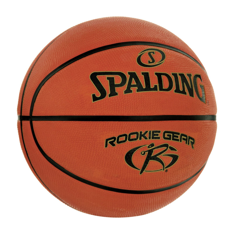 Spalding Rookie Gear Rubber Basketball, Brown, Size 5 D2