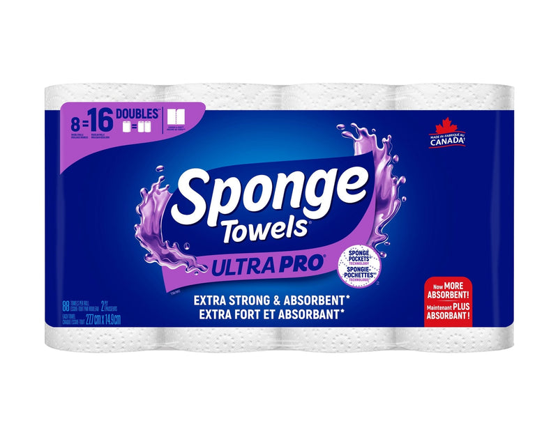 Sponge Towels Ultra Pro Paper Towels, 8=16 rolls C4