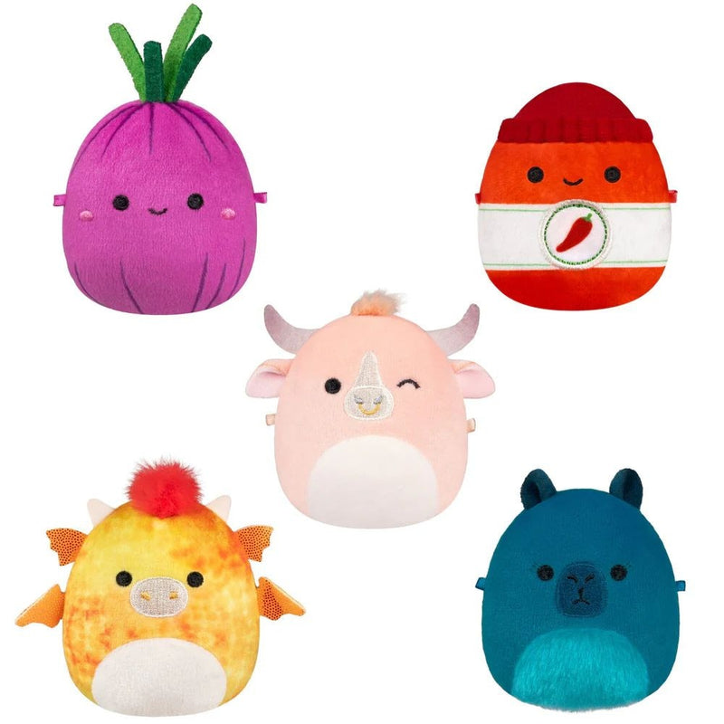 Squishmallows Micromallows Collectibles for Ages 3+, 5-pk C7