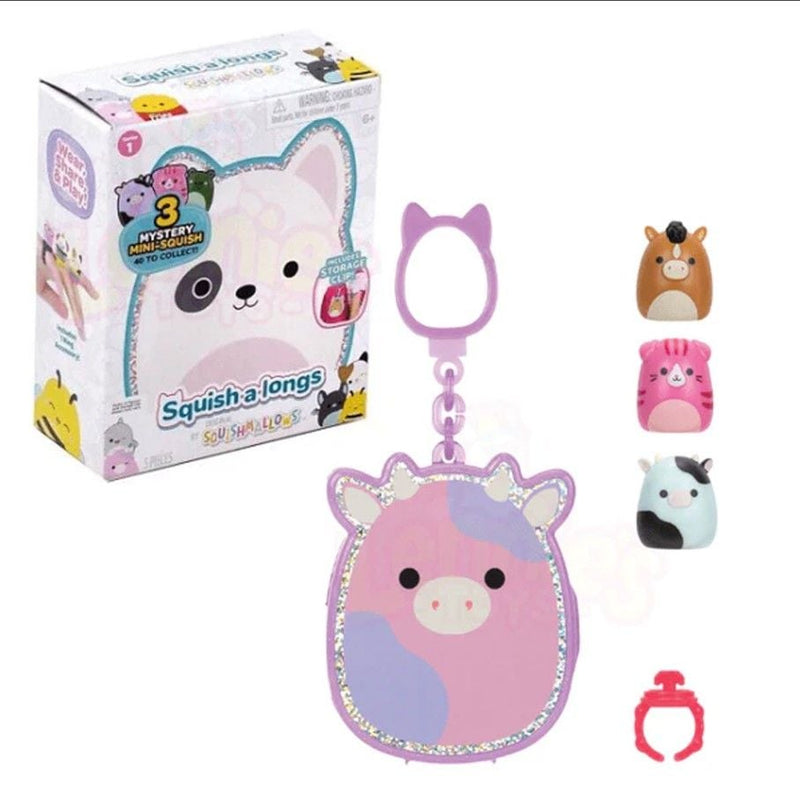 Squishmallows Squish A Longs Clip-On Blinds, Assorted Styles V1