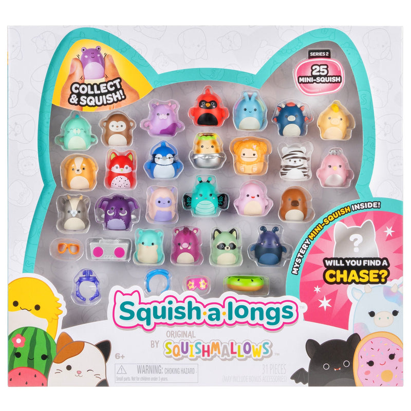 Squishmallows Squish A Longs Pack for Ages 3+, 25-pk M2