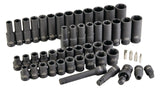 Stanley Pro 1/2-in Impact Socket Set, 52-pc