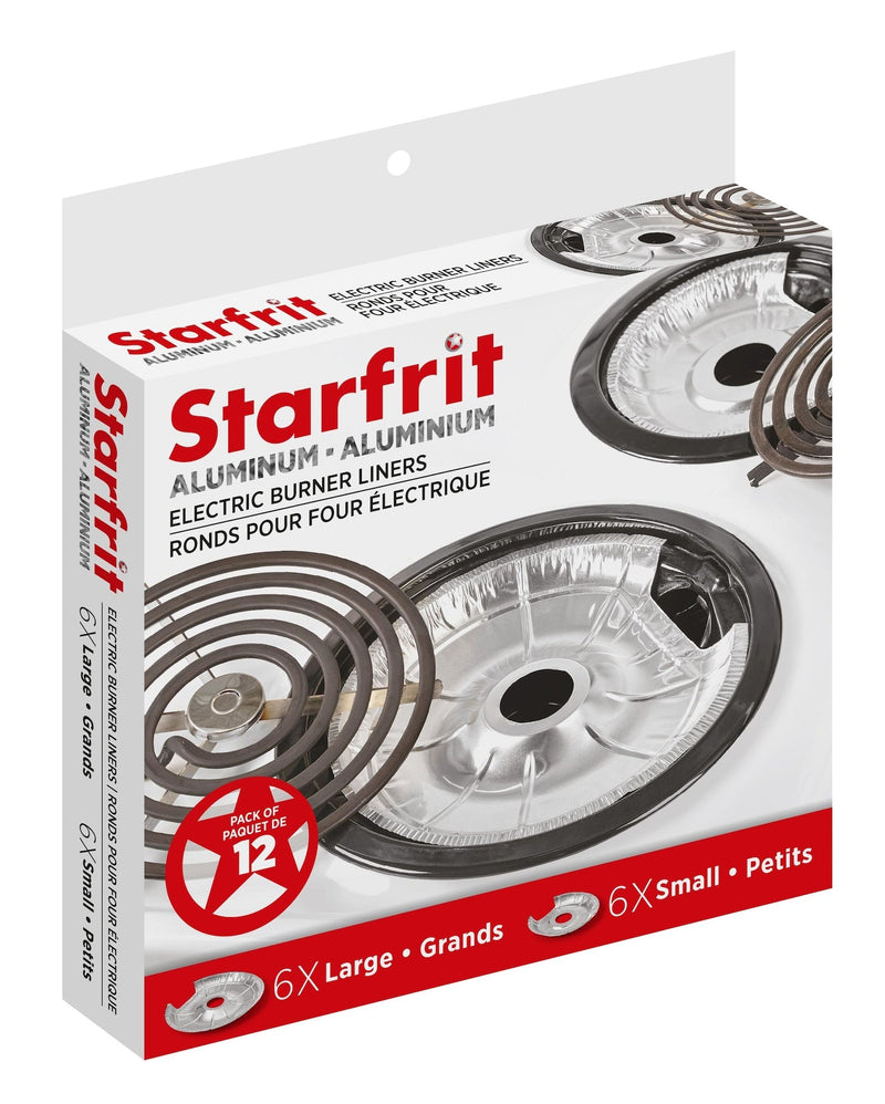 Starfrit Disposable Aluminum Foil Stove Burner Cover S3