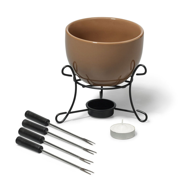 Starfrit Gourmet Bistro Fondue Set, 7 Piece W4