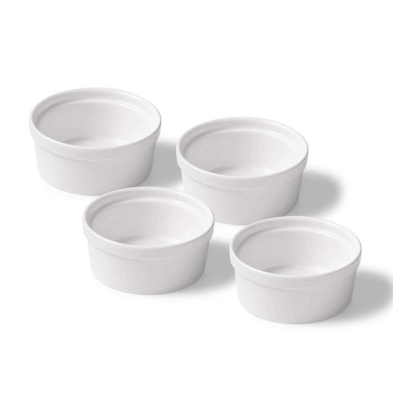 Starfrit Gourmet Bistro Ramekin, 4 Piece, White Y8