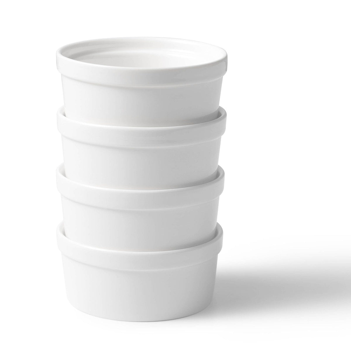 Starfrit Gourmet Bistro Ramekin, 4 Piece, White