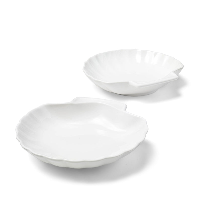 Starfrit Gourmet Bistro Shell Dishes, 2 Piece, White S2