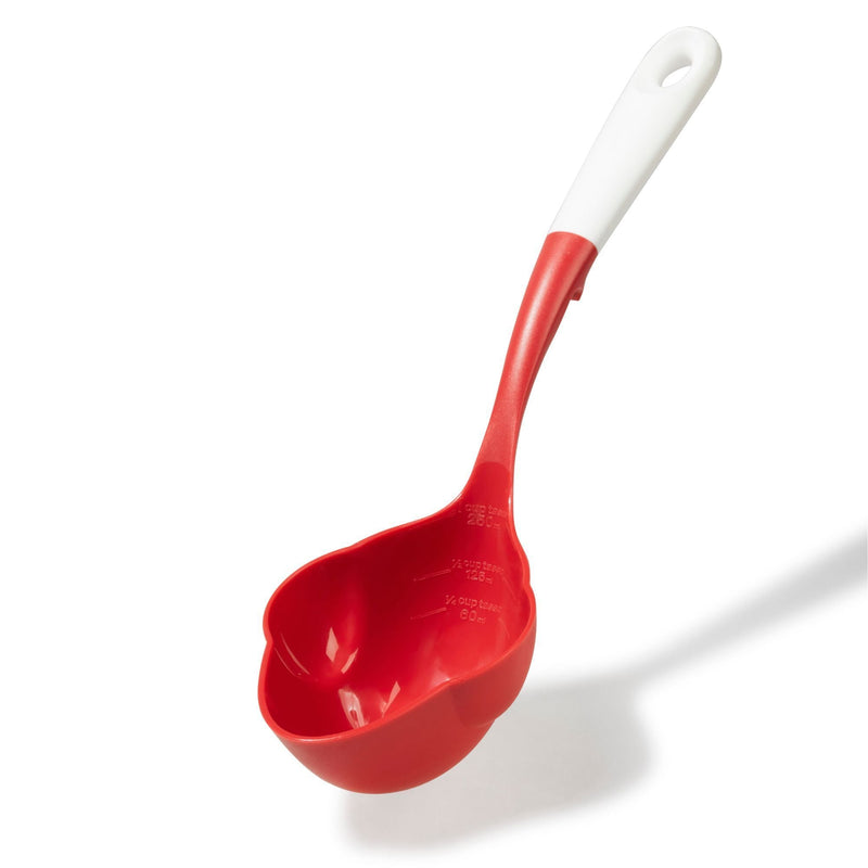 Starfrit Half Pint Dishwasher Safe Canning Ladle, Red D4