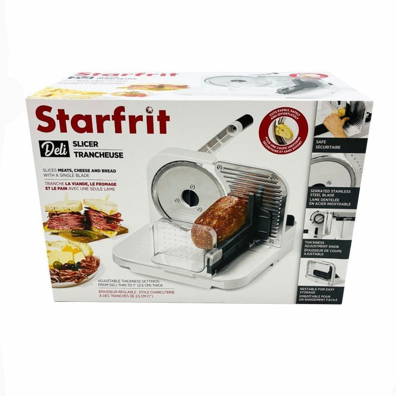 Starfrit Manual Deli Slicer with Stainless Steel Blade F9
