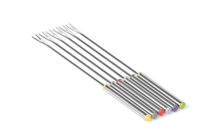 Starfrit Stainless Steel Fondue Fork Set, Dishwasher Safe, One Size, 6-pc D2