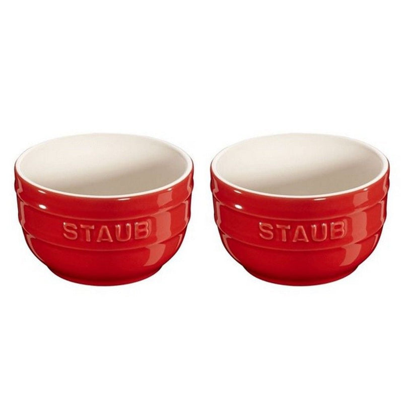Staub 2piece Ramekin Set - Cherry W3
