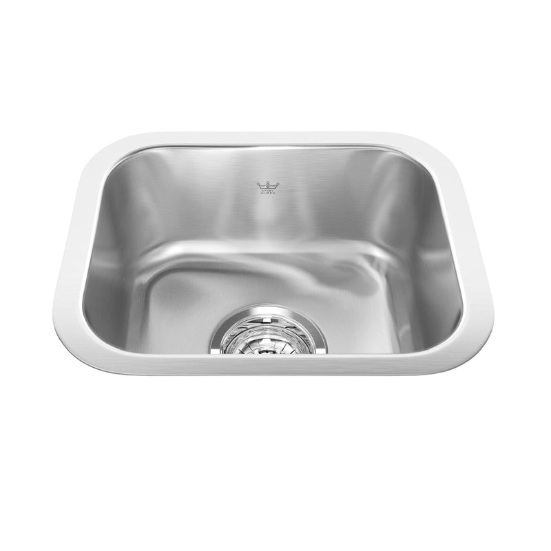 Steel Queen Single Stainless Steel Sink, 13.38x11-in B1