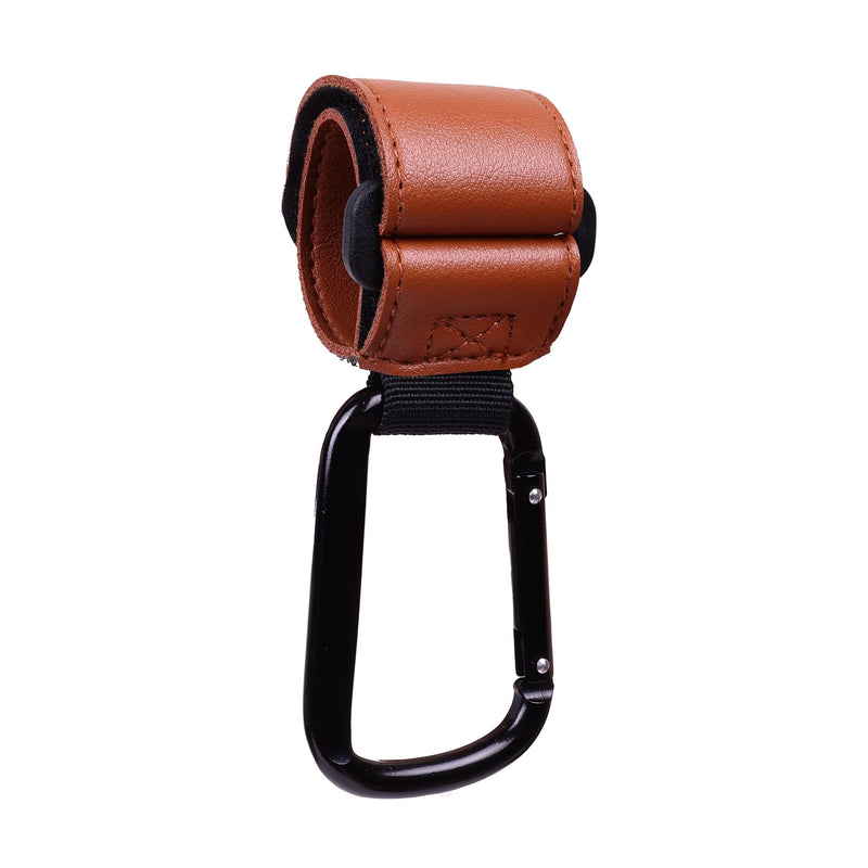 Stella and Finn Leather Aluminum Stroller Hook F7