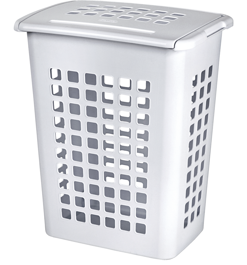 Sterilite Rectangular Laundry Hamper, 19.1 L x 13.75 W x 22.9-in H, 62 L Capacity H9