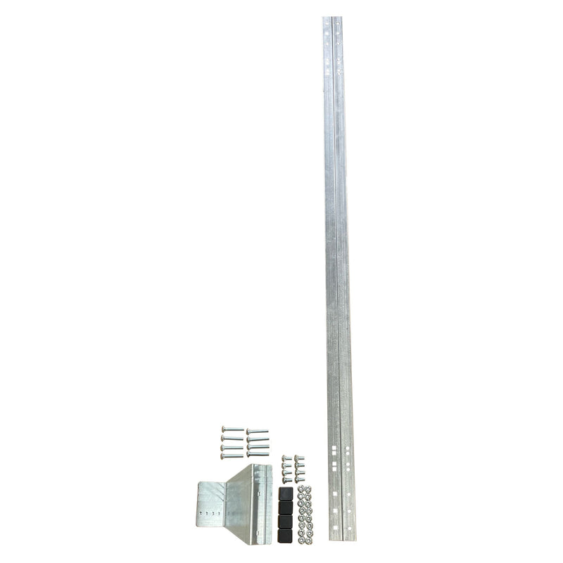 Stirling Adjustable Galvanized Steel Cargo Rack for Stirling Trailers Q0