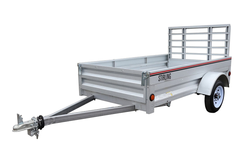 Stirling Galvalume Plus Box Trailer, 4-ft x 7-ft A0