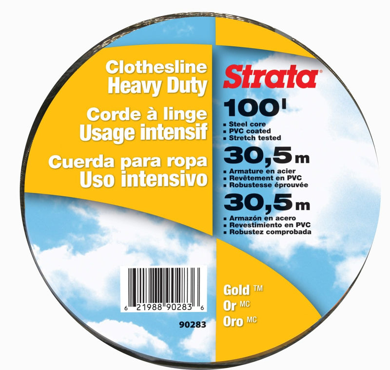 STRATA Gold Heavy Duty Clothesline, 100-ft A6