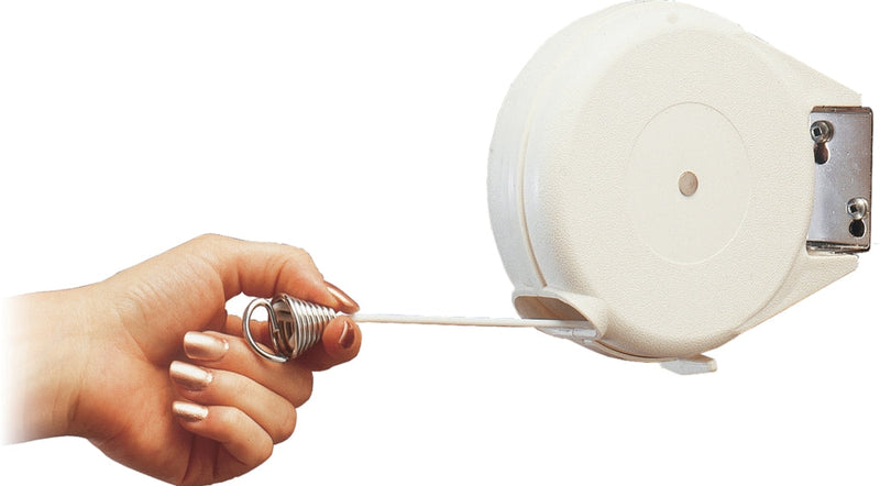 Strata Heavy Duty Retractable Clothesline for Indoor & Outdoor, 50-ft E8
