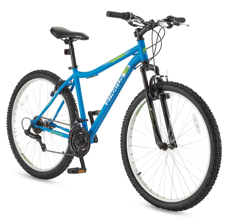 Stratus Phaser Hardtail Mountain Bike, 27.5-in Wheel, Blue W0