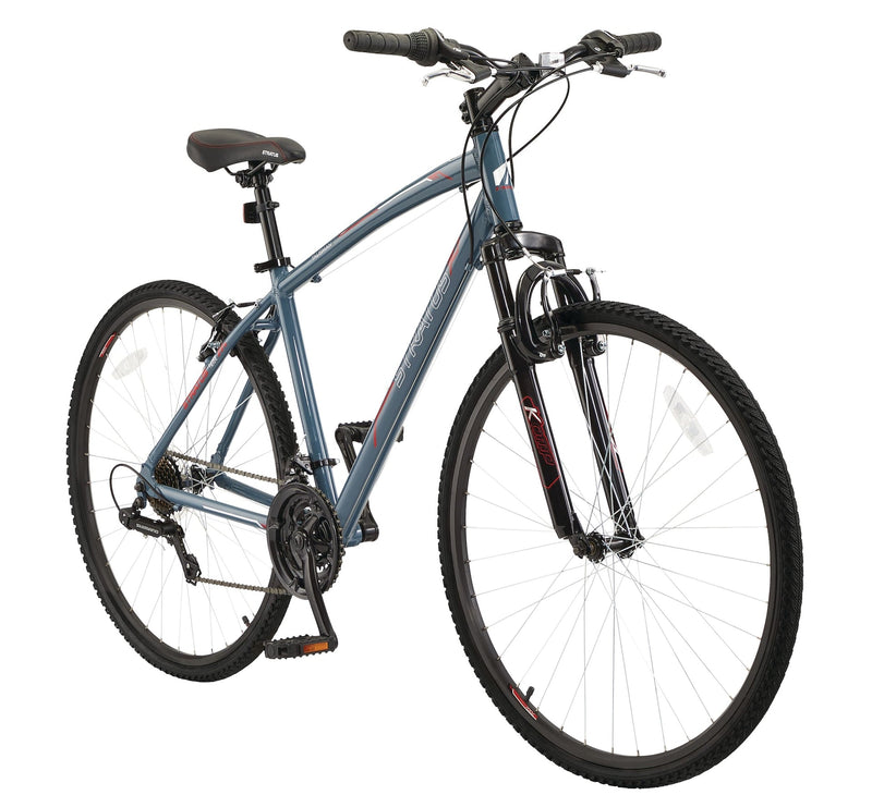 Stratus Talisman Hybrid Bike, 700C, Purple S1