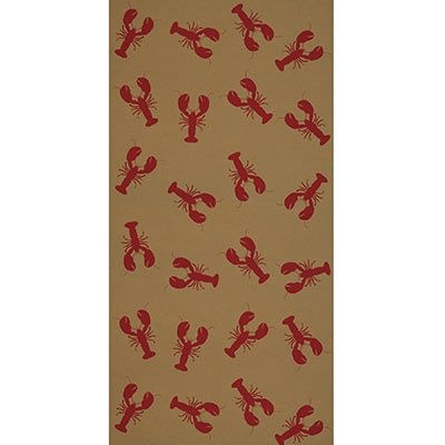 Summer Lobster Kraft Paper Table Roll, 24 x 50-in D8