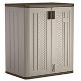 Suncast 2-Shelf Base Storage Cabinet, 75-lb Capacity