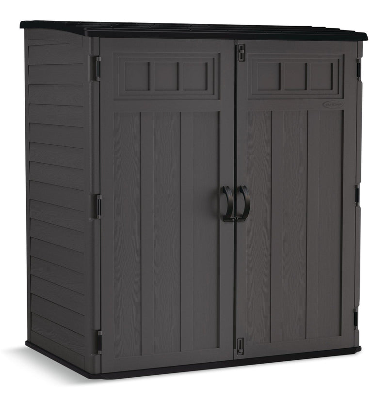 Suncast Outdoor Storage Shed, X-Large, Grey, 792-Gal E1
