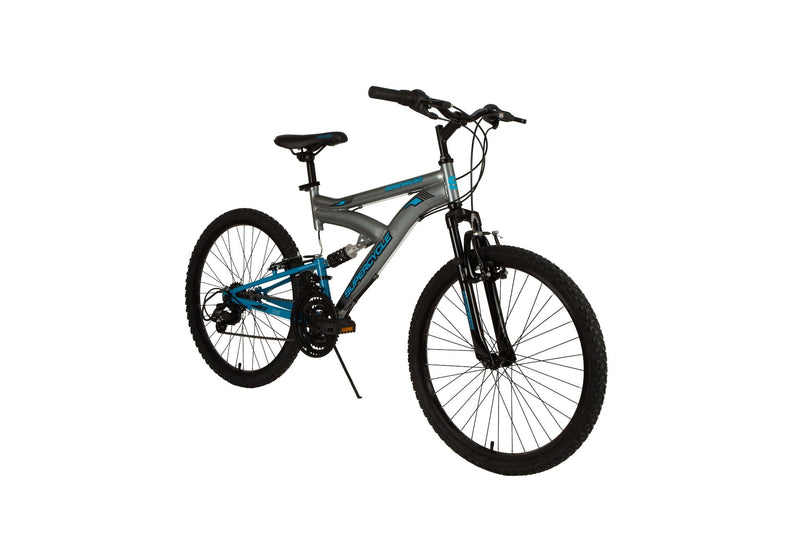 Supercycle Adrenaline Youth DS Mountain Bike 24-in, Grey Q8